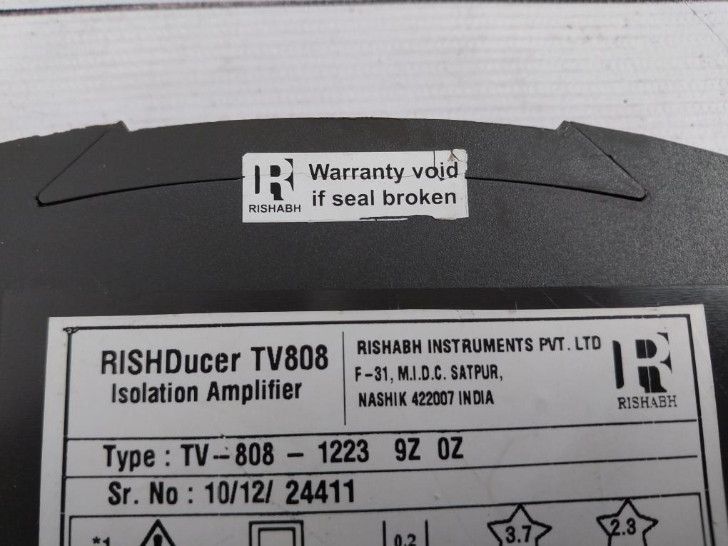 Rishabh Tv 808 Isolation Amplifier 85…230V