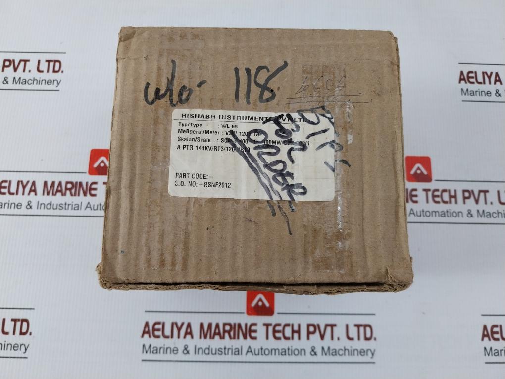 Rishabh Analogue Power Meter 50Hz 120V Wl 96 V3B