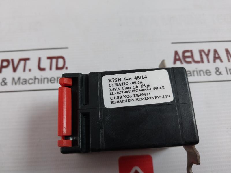 Rishabh Xmer 45/14 Low Voltage Current Transformer Ct Ratio 85/5A 2.5Va