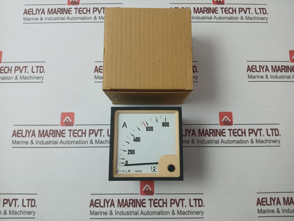 Rishabh Eq96 Analog Ammeter 850V 0-800 A ~1.5Hz