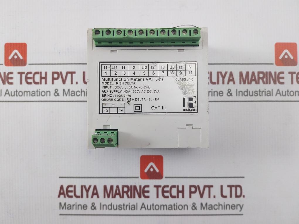Rishabh Rish Delta Multifunction Meter 40-300V 3Va