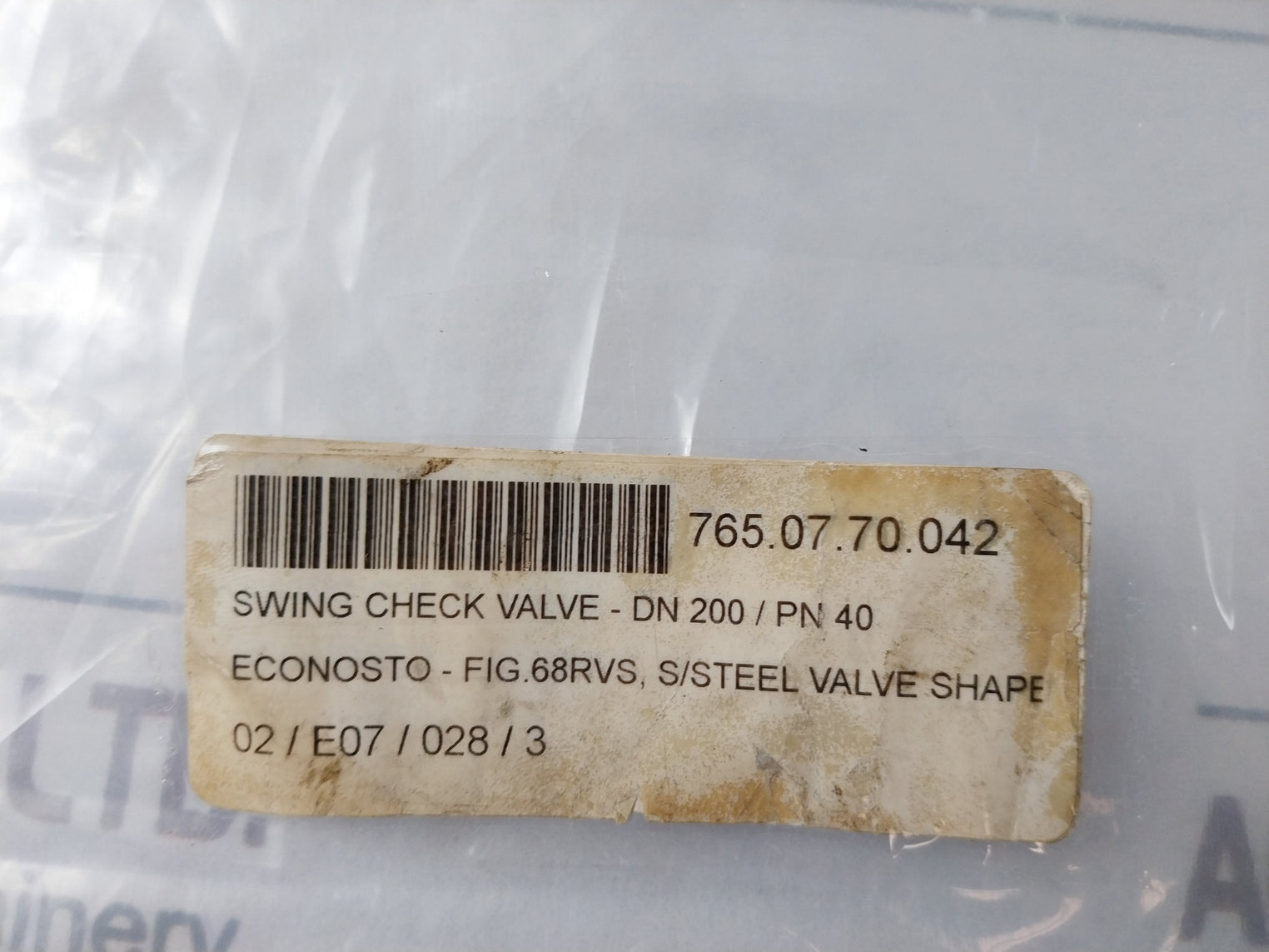 Ritag Zrk-3 Swing Check Valve