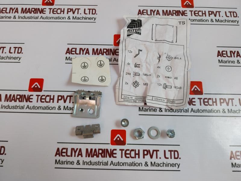 Rittal 275965 Accessory Bag Square Shape Ss Clip With Screws, Bolts, Rivets, Hinge