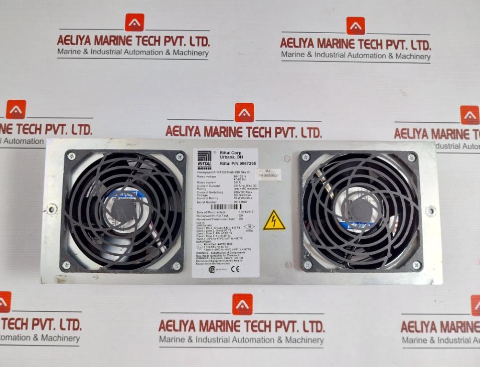 Rittal 51303940-150 Fan Assembly 9967295 47-63 Hz