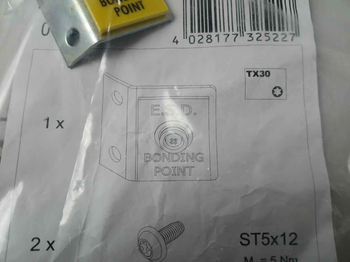 Rittal Dk 7752.950 Bonding Point Ma= 5 Nm