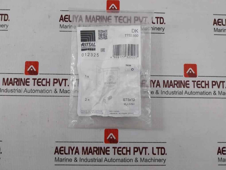 Rittal Dk 7752.950 E.S.D.Connection Bonding Point Ma=5 Nm St5X12