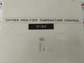 Rittal Pk 9520000 Oxygen Analyzer Temperature Control 10 Amp 24-280 Vac