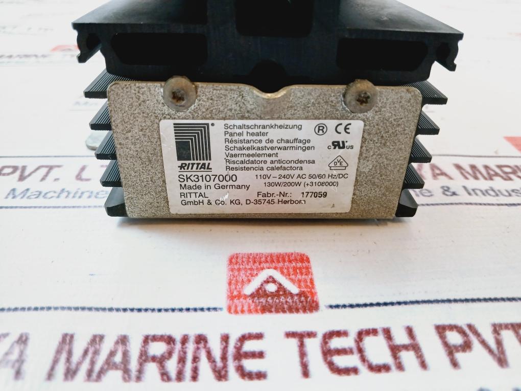 Rittal SK3107000 Panel Heater 110V-240V AC 50/60Hz/DC