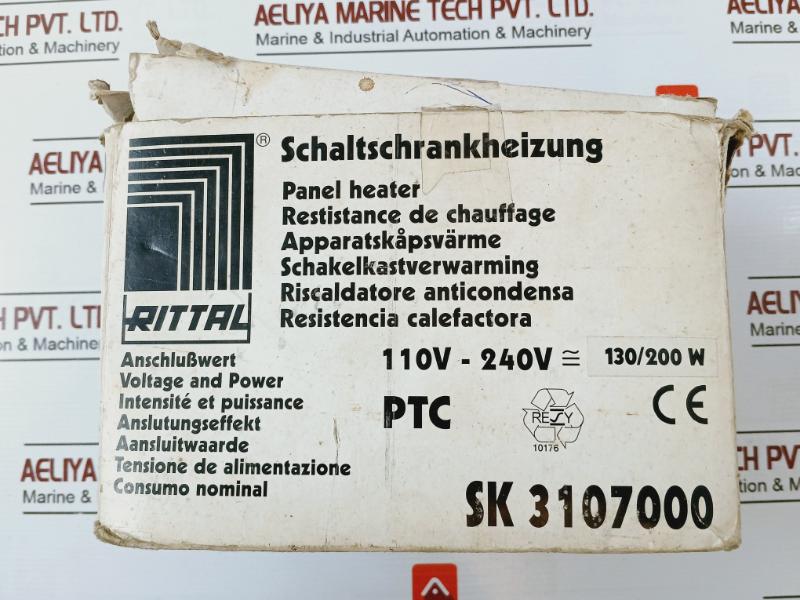 Rittal Sk3107000 Panel Heater Sk 3107 110V-240V 130/200W