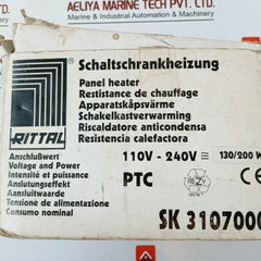 Rittal Sk3107000 Panel Heater Sk 3107 110V-240V 130/200W