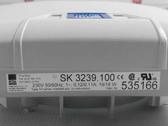 Rittal Sk 3239.100 Top Therem Fan And Filter Unit 230V 19/18W 50/60Hz Srtl-3239100
