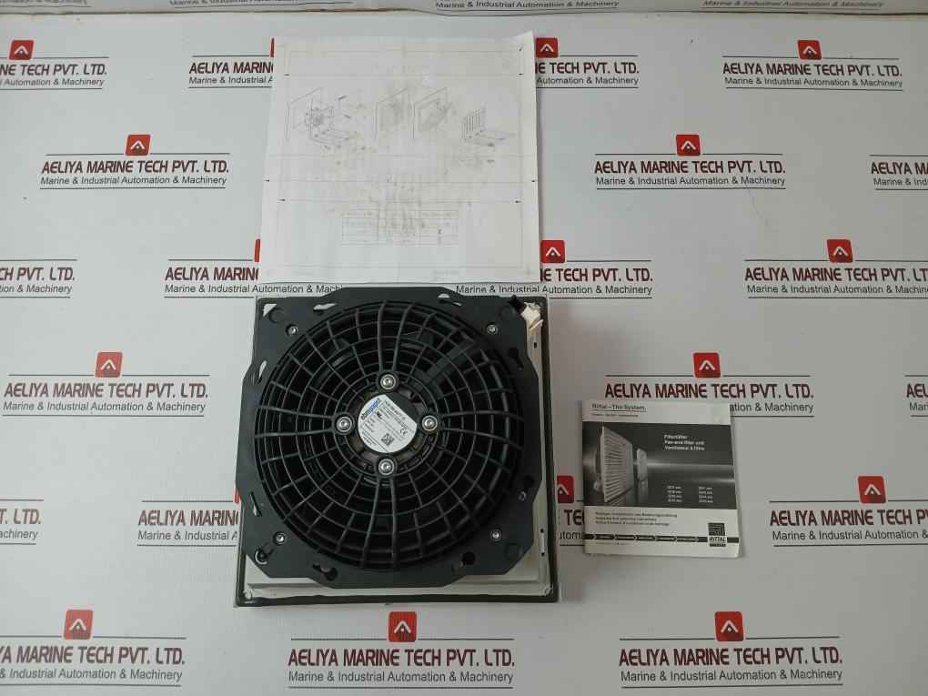 Rittal Sk 3241.110 Cabinet Electric Filter Fan 115V 50/60Hz 325960