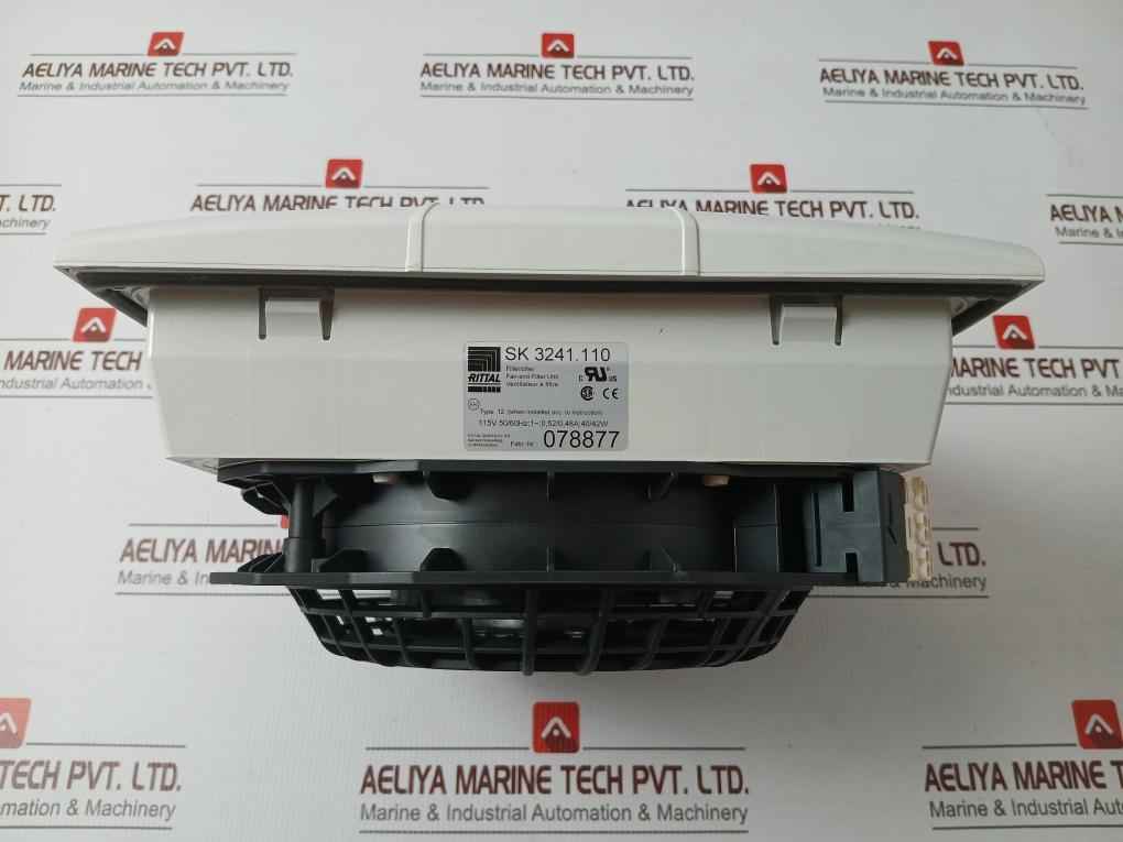 Rittal Sk 3241.110 Cabinet Electric Filter Fan 115V 50/60Hz 325960