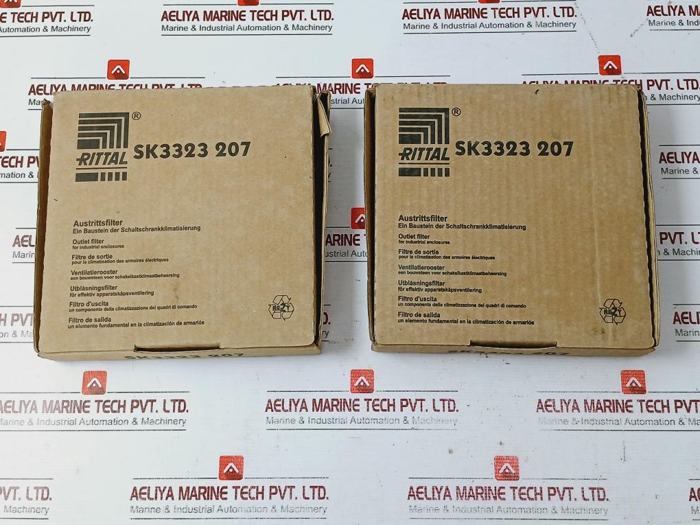 Rittal Sk3323 207 Outlet Filter For Industrial Enclosures