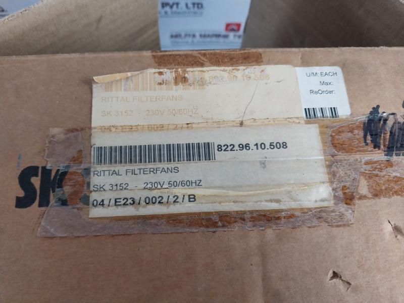 Rittal Sk 3152100 Fan-and-filter Unit 220/230V 50/60Hz 48/47W 220V-50Hz 40W