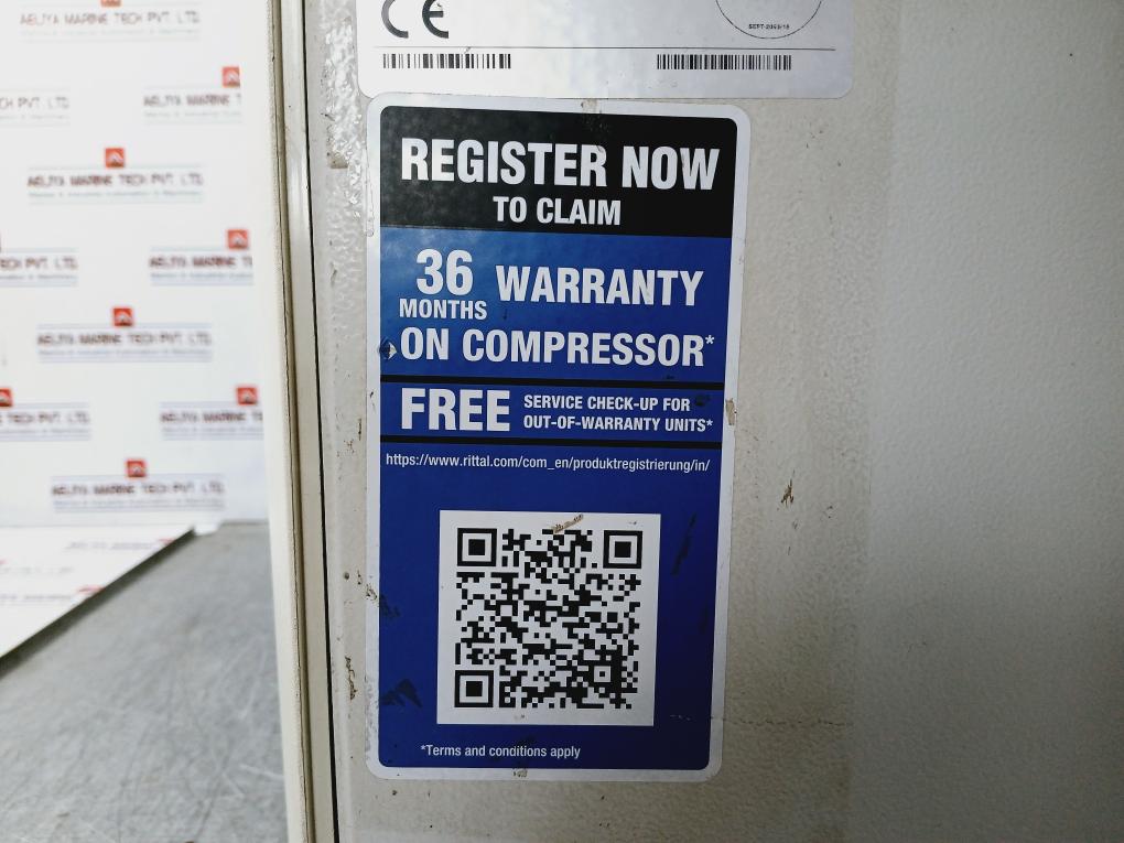 Rittal SK 3382500 Top Therm Enclosure Cooling Unit 230 V 50/60 Hz 2.3A 2.6A