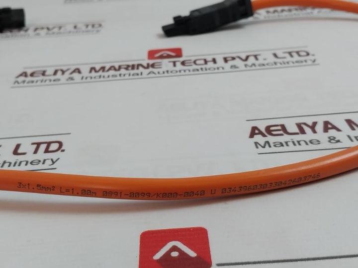Rittal Sz 2500.430 Connection Cable 3 Pole 0,25-1,5Mm2 4.5-10Mm
