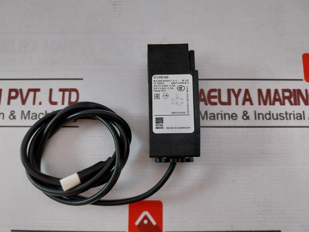 Rittal Sz 2500.460 Door-operated Switch Ac15 230V 2,5A Dc13 24V 2,5A 300V