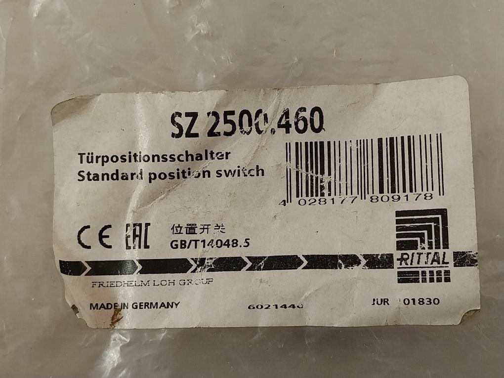 Rittal Sz 2500.460 Door-operated Switch Ac15 230V 2,5A Dc13 24V 2,5A 300V