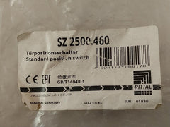 Rittal Sz 2500.460 Door-operated Switch Ac15 230V 2,5A Dc13 24V 2,5A 300V