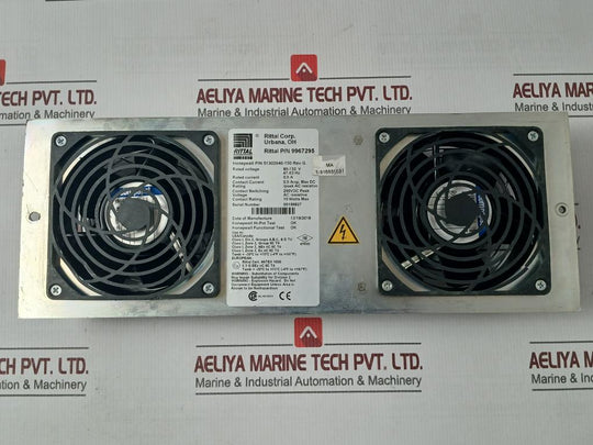 Rittal 9967295 Control Fan Assembly 51303940-150 Rev G 85-132 V 0.5 A 47-63 Hz