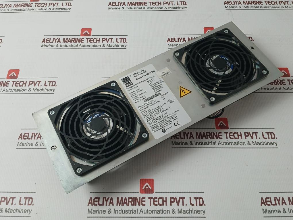 Rittal 9967295 Control Fan Assembly 51303940-150 Rev G 85-132 V 0.5 A 47-63 Hz