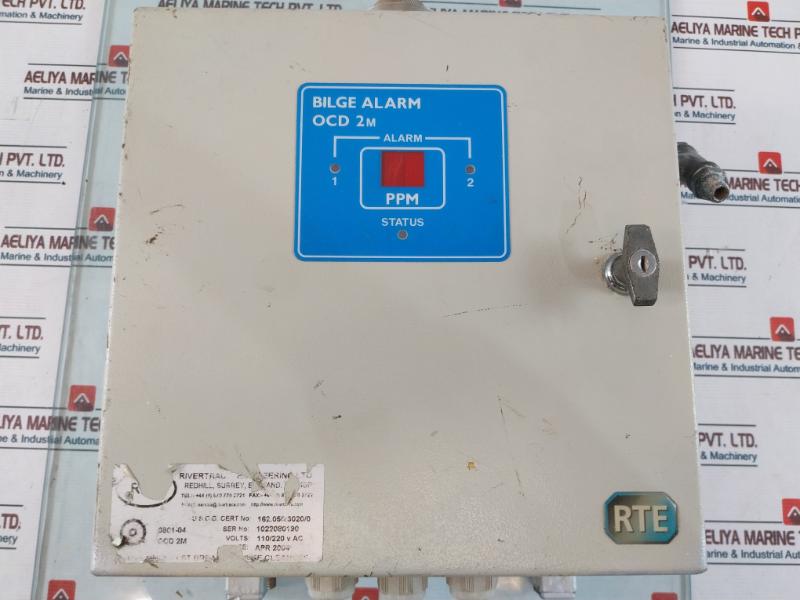Rivertrace Engineering Ocd1M/2M 15 Ppm Bilge Alarm 110/220V Ac