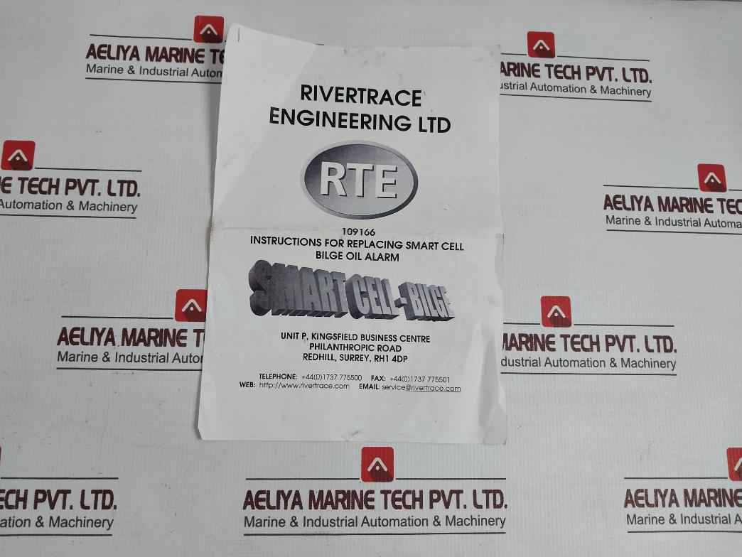 Rivertrace Smart-cell Replacement Smart Cell-bilge Oil Alarm Rev M 109166