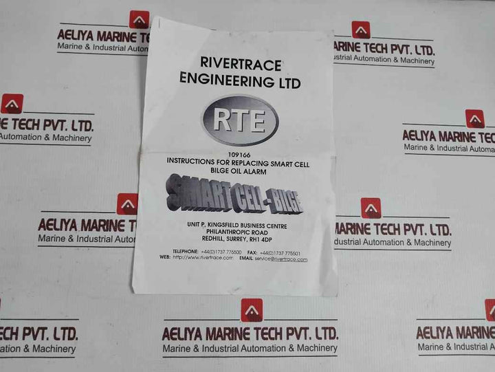 Rivertrace Smart-cell Replacement Smart Cell-bilge Oil Alarm Rev M 109166