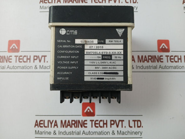 Rm 705L4 Energy Meter Class 0.5S Cms 80V-300V Ac/Dc