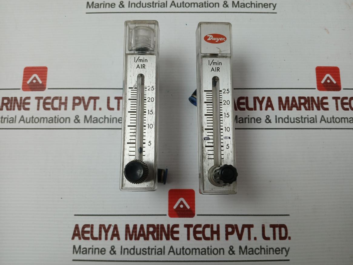 Rma-22-ssv Dwyer 0 To 25 I/Min Air Rate-master Flowmeter