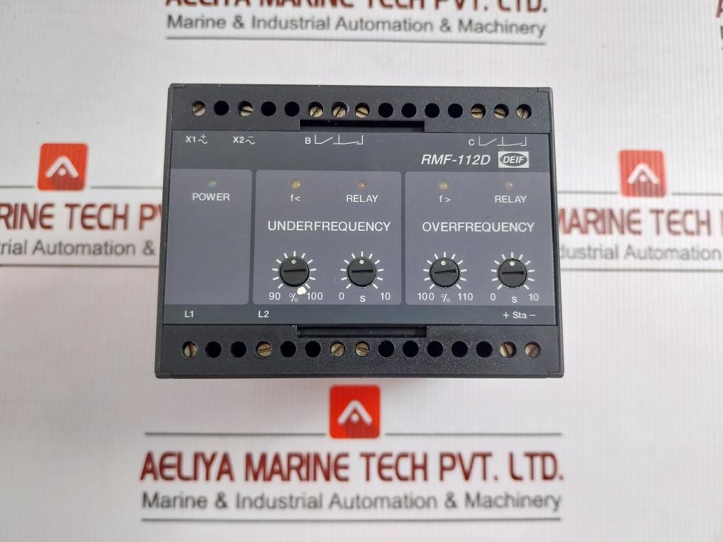 Rmf-112D Frequency Protection Relay 24Vdc 60Hz Deif