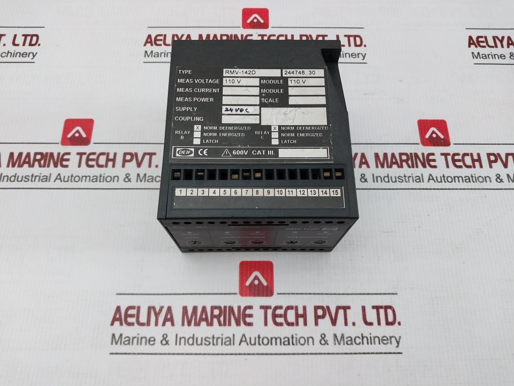 Rmv-142d-Voltage-Relay-By-Deif-110v-24vdc-7