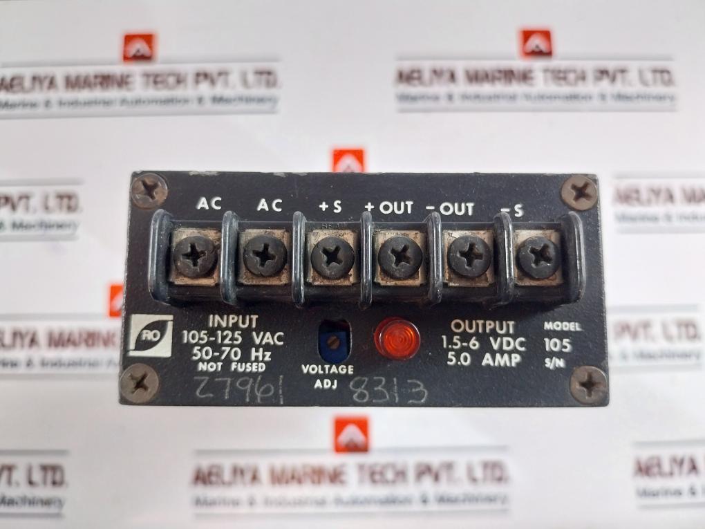 Ro 105 Power Supply 105-125 Vac