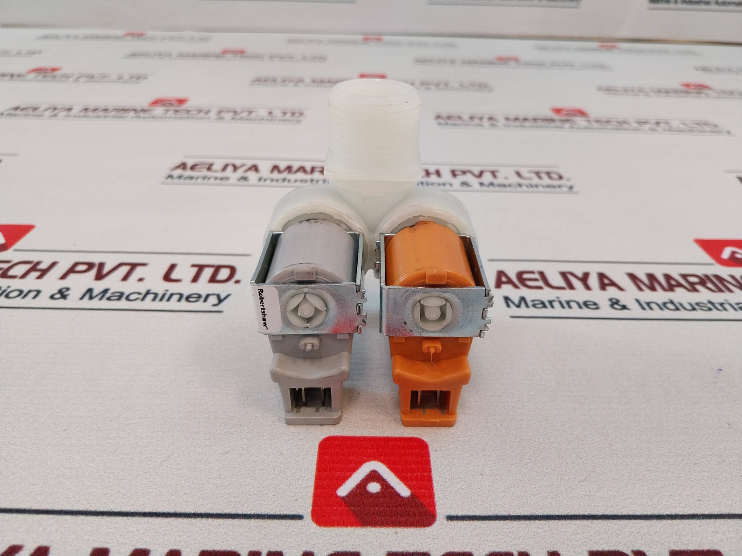 Robertshaw 696808401 2 Ways Double Straight Solenoid Valve 230Vac