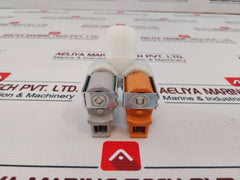 Robertshaw 696808401 2 Ways Double Straight Solenoid Valve 230Vac