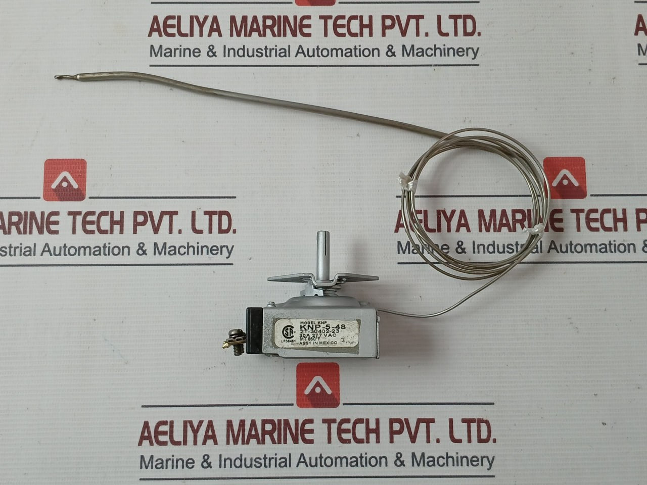 Robertshaw Knp-5-48 Thermostat 30A 277Vac Mt 850F