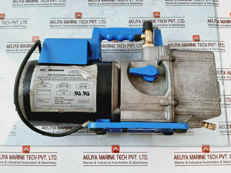 Robinair 15401 High Performance Vacuum Pump C55Jxhje-4071 93 L/M