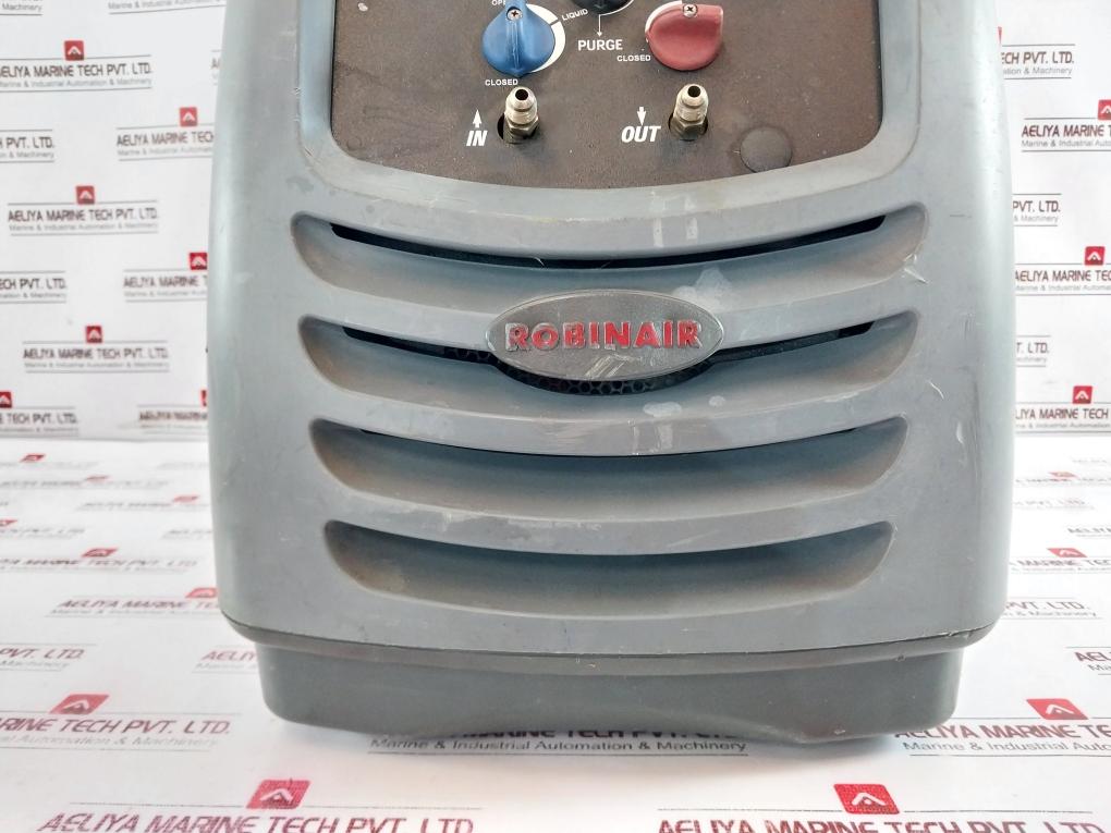 Robinair 25150B High Pressure Recovery Machine 0-800 Psi 0-55 Bar R410A 115Vac