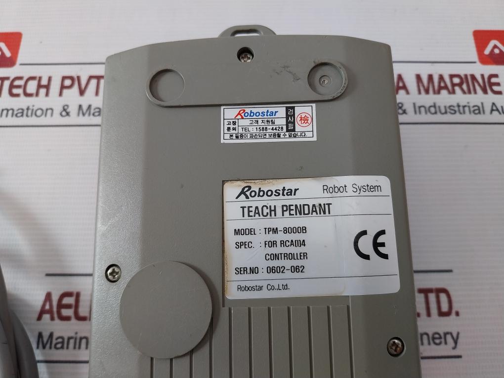 Robostar Tpm-8000B Teach Pendant With Cable For Rca [I] 4 Controller 3 Meter