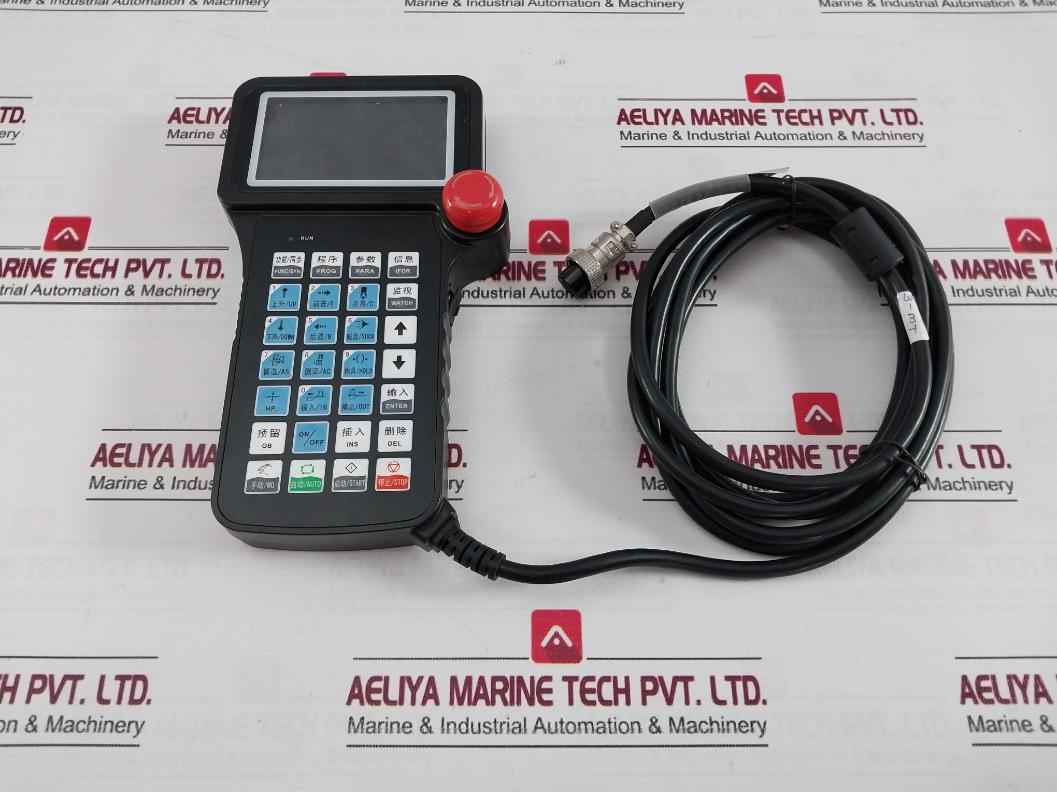 Robot Control System Hc-qcs1E2 Handheld Controller With Cable 300V 80°C 3 Meter