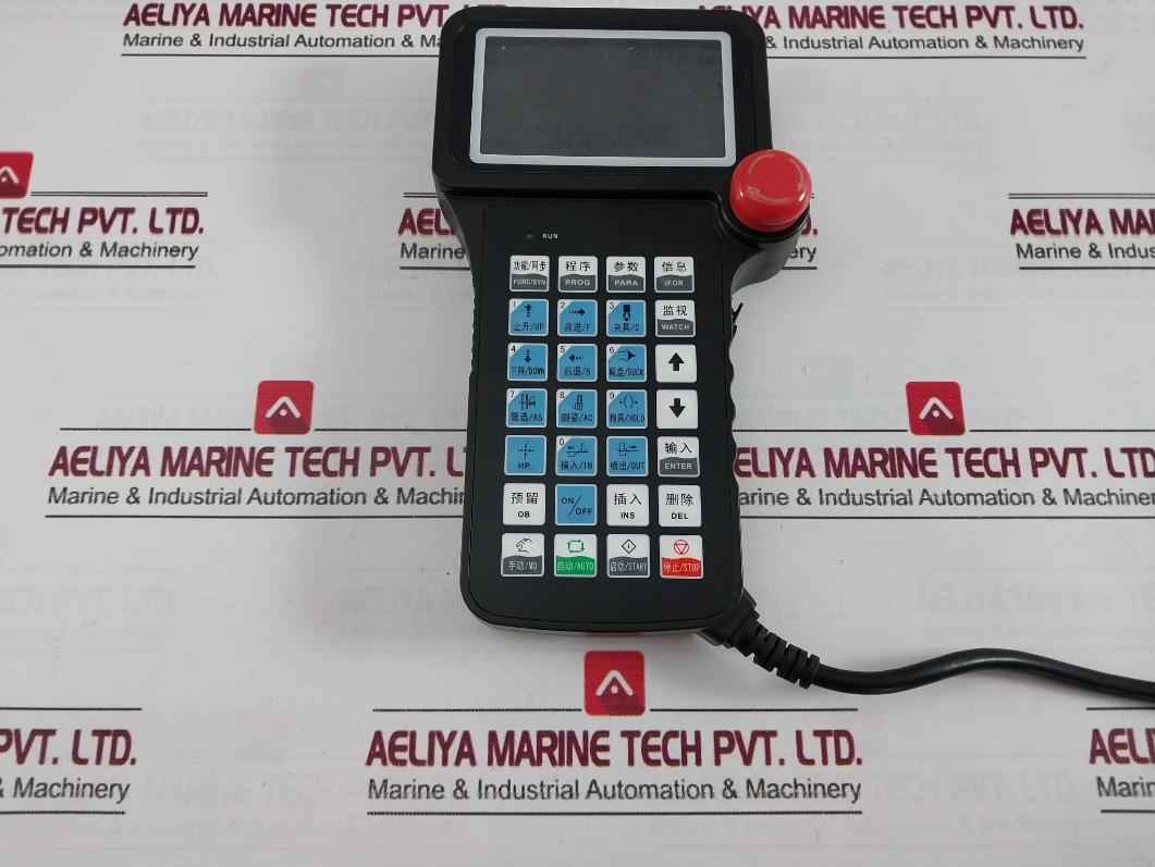 Robot Control System Hc-qcs1E2 Handheld Controller With Cable 300V 80°C 3 Meter