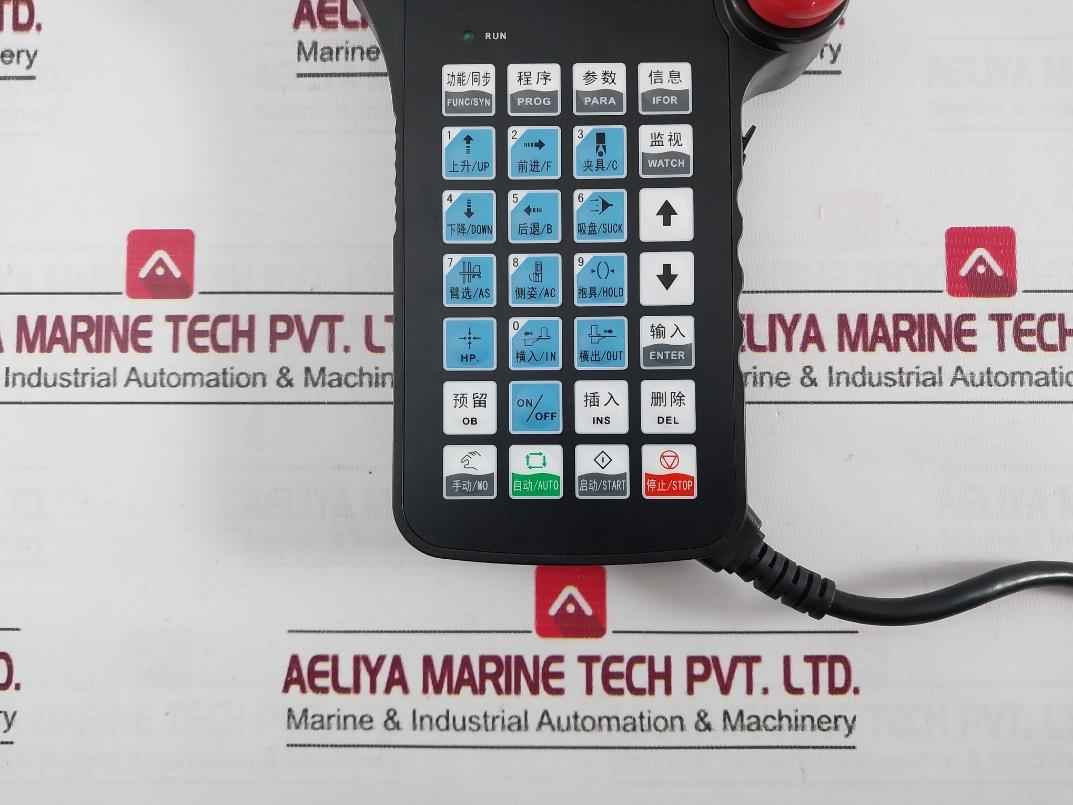 Robot Control System Hc-qcs1E2 Handheld Controller With Cable 300V 80°C 3 Meter