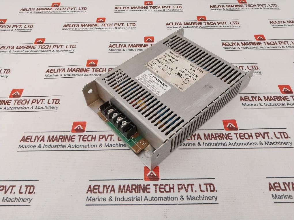 Rockwell Automation 2090-uxlf-110 Single Phase Ac Drive Ser: A 240Vac