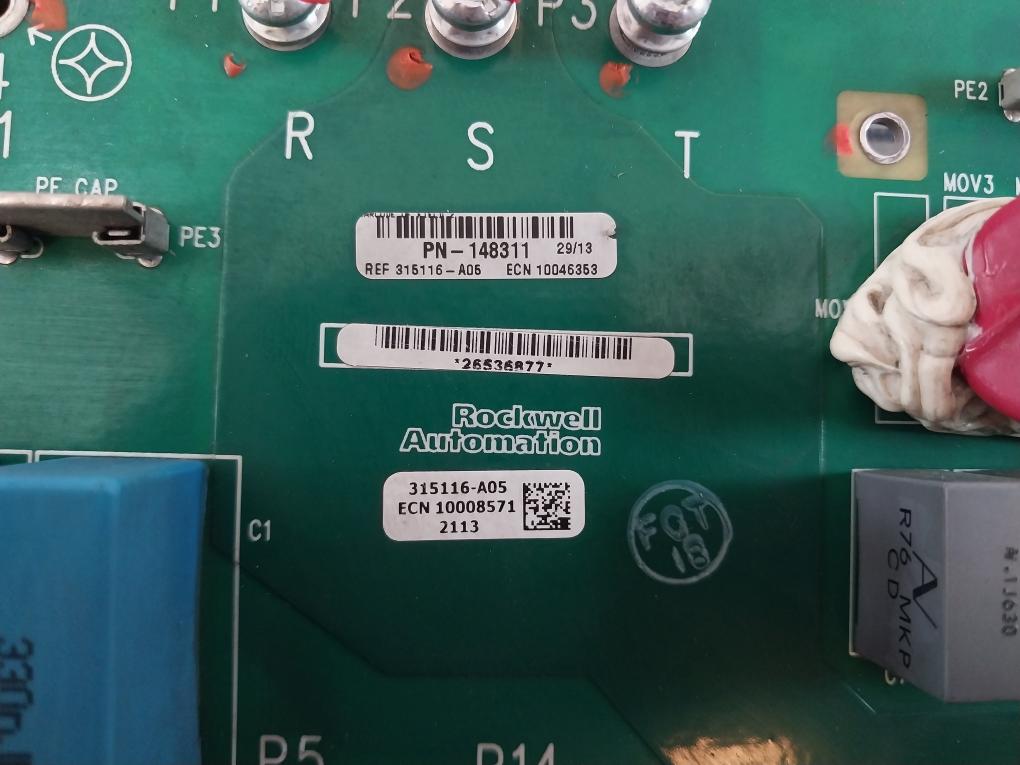 Rockwell Automation 315116-a05 Powerflex Drive Board Rev: 4