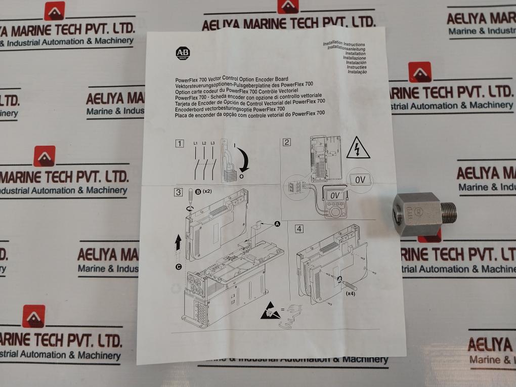 Rockwell Automation 354781-b02 Encoder Board
