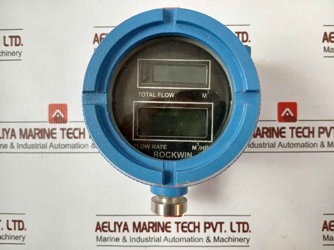 Rockwin Tmtr 8600 Turbine Flowmeter 3.6Vdc 34M3/Hr Tmtr-500-a