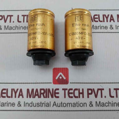 Roe 10 000 Mfd-10/+50% Electrolytic Capacitor Used