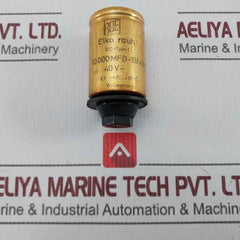 Roe 10 000 Mfd-10/+50% Electrolytic Capacitor Used