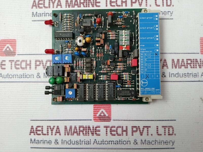 Rolf Janssen 03.0111.A Pcb Card 1 X 3 4/2